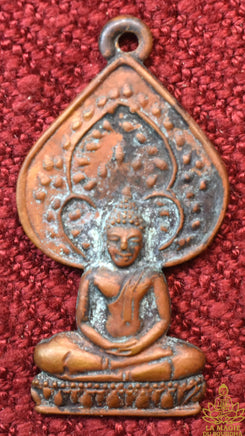 Rian Pim Phrok Boddhi – Médaille bénie par Kruba Boonchum (Wat Santi Wanaram, Chiang Saen) La Magie du Bouddha.