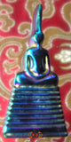 Amulette Thai Bouddha Alchimique Phra Somdej ( Lek Lai Rung ) - Wat Puthai Sawan.