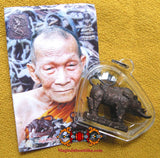 Rare et précieuse amulette Phaya Moo Naraï Kowphet - Très Vénérable LP Kallong.