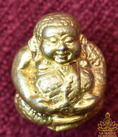 Rare amulette Look Aum Phra Sanghajai - Très Vénérable Luang Phor Poon du Wat Pailom La Magie du Bouddha.
