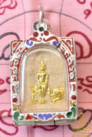Amulette Phra Pang Pa Leelaï (Bouddha du mercredi) – Wat Hua Lamphong (édition 1993)