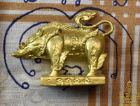 Amulette Phaya Moo Kiew Phet - Très Vénérable Luang Phor Kallong du Wat Khao Lem La Magie du Bouddha.