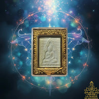 Amulette Phra Somdej Wat Paknam en poudre de jade - Très Vénérable Luang Phor Viriyang Sirintharo La Magie du Bouddha.