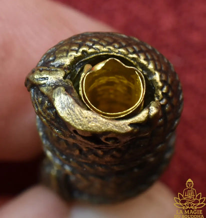 Takrut Naga Yant Gao Yot Lek Lai Mahaséthi La Magie du Bouddha.