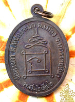 Médaille portrait Roop Lor - Très Vénérable Luang Phor Koon Parisutho (1999) La Magie du Bouddha.