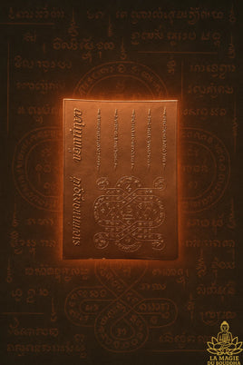 Pentacles Thaï Yant Mahahut - Yant Ah Téo.