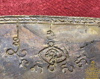 Rare lame rituelle Meedh Moh en bronze du Wat Chedi Hoi La Magie du Bouddha.