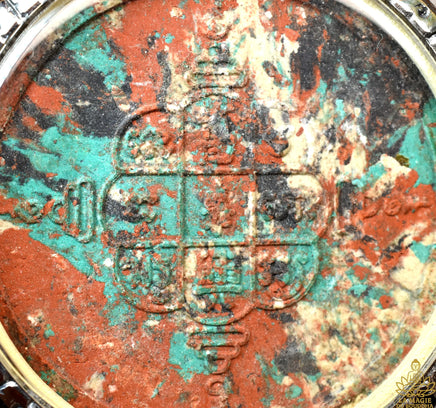 Amulette Jatukham Rammathep multicolore – Série Buang Sue Heng (1998) – Ajarn Khunpan Rak Ratchadet La Magie du Bouddha.