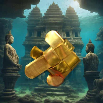 Amulette poisson sacré Yant Pla Tapian Thong - Vénérable Phrakru Suweemön (Wat Loi Kroh – Chiang Mai) La Magie du Bouddha.
