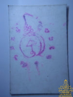 Amulette Phra Somdej aux reliques de Luang Phor Sud consacrée par Phra Ajarn Payon en 1990 La Magie du Bouddha.