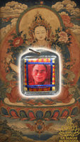 Amulette Tibétaine Yantra bénie par Sa Sainteté le Dalaï Lama. La Magie du Bouddha.