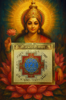 Yantra doré d’Ashta Lakshmi – Sri Ashta Lakshmi Yantra La Magie du Bouddha.