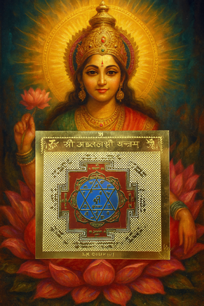 Yantra doré d’Ashta Lakshmi – Sri Ashta Lakshmi Yantra La Magie du Bouddha.