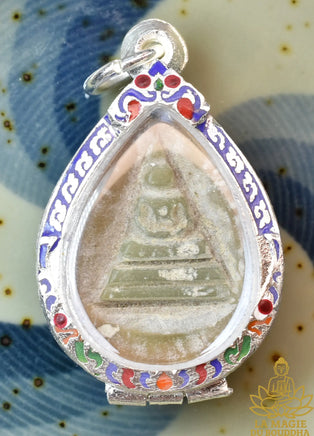 🌟 Pendentifs Bouddha Phra Somdej en pierre sacrée fluorescente Ye Ming Zhu La Magie du Bouddha.