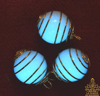 🔮 Perle sacrée chinoise Ye Ming Zhu bleue fluorescente pour pratique du Bouddha de médecine Sangye Menla La Magie du Bouddha.