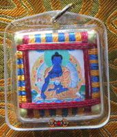 Amulette Yantra du Bouddha de médecine