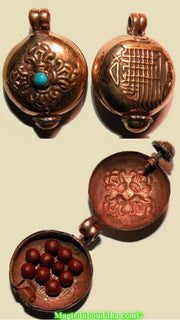 Pilules précieuses Tibétaines de nectar Mani Rilbu - Sa Sainteté le Dalai Lama. La Magie du Bouddha.