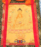 Grande Thangka du Bouddha Sakyamouni