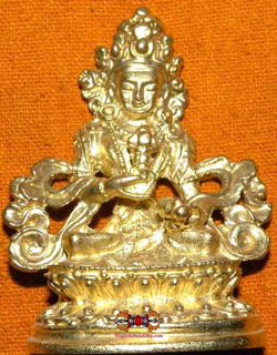 Statuette Tibétaine de Dorje Sempa (Vajrasattva). La Magie du Bouddha.