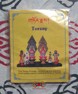 Torzay (Poudre sacrée Tibétaine pour Torma). magiedubouddha