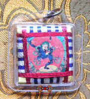 Amulette Yantra - Dakini a la face de lion