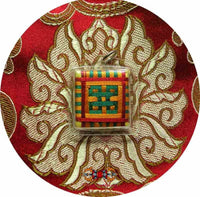 Amulette Tibétaine Yantra See-Shu - Protection pour les accouchements.