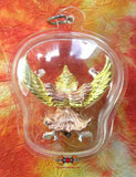 Amulette Garuda couleur cuivre/or/argent