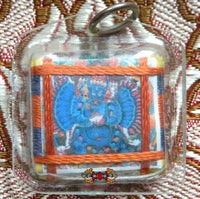 Amulette Yantra de Yamantaka (Vajrabhairava)
