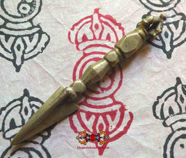 Beau Phurba Tibétain en bronze massif magiedubouddha