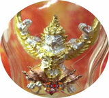 Amulette Garuda couleur cuivre/or/argent