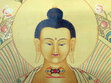 Grande Thangka du Bouddha Sakyamouni