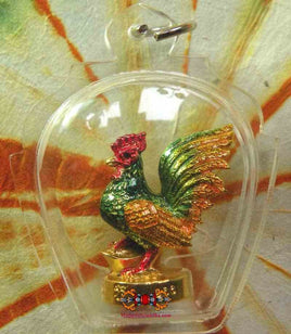 Amulette Thai Coq sacré Kae Jea. magiedubouddha