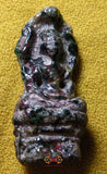 Grandes amulettes Thaï du Bouddha Phra Naphrok en verre alchimique Met Rae.