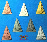 Collection de 7 amulettes Phra Nang Phaya