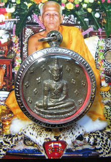 Amulette Thai Alchimique Phraput Naleu Mit Ratana Chanaman - Très Vénérable LP Thong Gleung. La Magie du Bouddha.