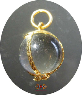 Amulette Thai bille Look Geow - Très Vénérable LP Lersi Lingdam. magiedubouddha