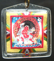 Puissante amulette Yantra Bönpo de Tagla Membar - Protection contre la magie noire