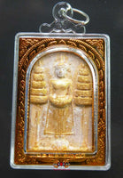Amulette du Bouddha debout Luang Phor Barn Lem - Wat Peth Samut Worawihan. magiedubouddha