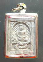 Amulette Thai Bouddha Phra Somdej et Nâgas - Très Vénérable LP Sangha.