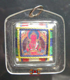 Amulette Yantra du Bouddha de longue vie (Amitayus) - Pour la longévité