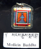 Amulette Yantra Stupa du Bouddha de médecine - Pour la bonne santé