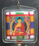 Amulette Tibétaine Yantra du Bouddha Sakyamouni 