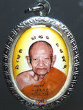 Amulette portrait Roop Lor (avec reliques) - Très Vénérable LP Hong Promapanyo.