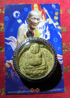 Amulette Thai du Bouddha de fortune Phra Sanghajai Udhomchok - Très Vénérable LP Kallong. La Magie du Bouddha.