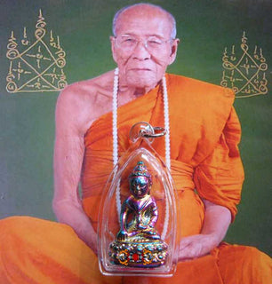 Amulette Thai alchimique du Bouddha Phra Kling - Très Vénérable LP Kambo. La Magie du Bouddha.