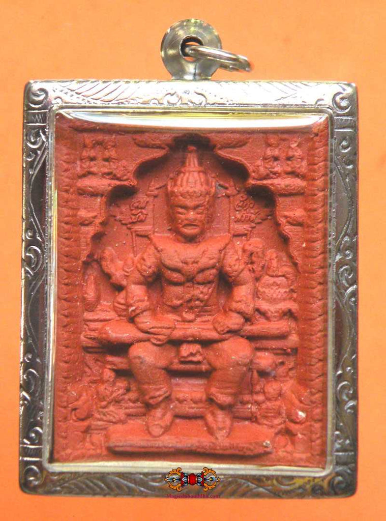 Grande amulette Phra Khunpen guerrier.