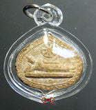 Petite amulette du Bouddha couché - Wat Hat Yai.