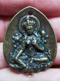 Amulette tibétaine de tara verte.