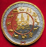 Superbe amulette Jatukham Rammathep - Très Vénérable LP Singh.