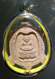 Amulette Thai tortue / Bouddha de fortune Phra Sanghajai - Vénérable LP Nen.
